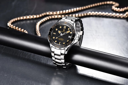 Pagani Design 2025 Automatic Watches for men mechanical wristwatch men Top Brand Luxury men watch 100m waterproof NH35 steel 007