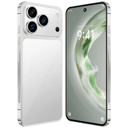 2025 New Arrival Original I17 17 Pro Max 5G Smartphone 144Hz 7.3 Display 108MP Rear Camera 16GB+1TB Storage Deca Core MTK