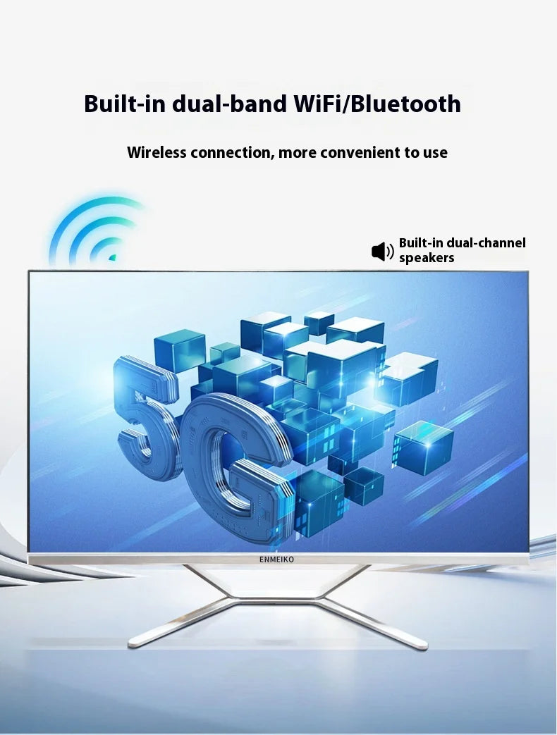 27-Inch New  Factory Direct Sales Brand All-In-One Desktop Computer for Business 16GB DDR4 Intel Commercial Office Education LCD