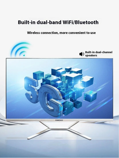 27-Inch New  Factory Direct Sales Brand All-In-One Desktop Computer for Business 16GB DDR4 Intel Commercial Office Education LCD