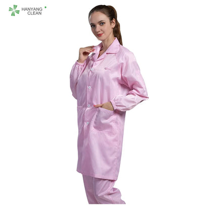 H-1104 Cleanroom Antistatic Garment Gown Esd Smock Uniform Working Clothes