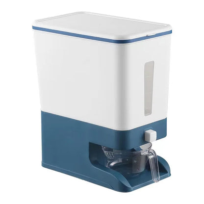 Press-type Quantitative Rice Barrel sealed Moisture-proof Insect-proof Miscellaneous Grain tank Household Rice Storage tank