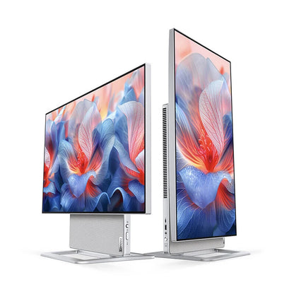 Lenovo YOGA 27  High- Performance All-in-One Desktop 27-inch Rotatable QHD Screen AMD R7-8845H 32GB LPDDR5X 1TB SSD Silver
