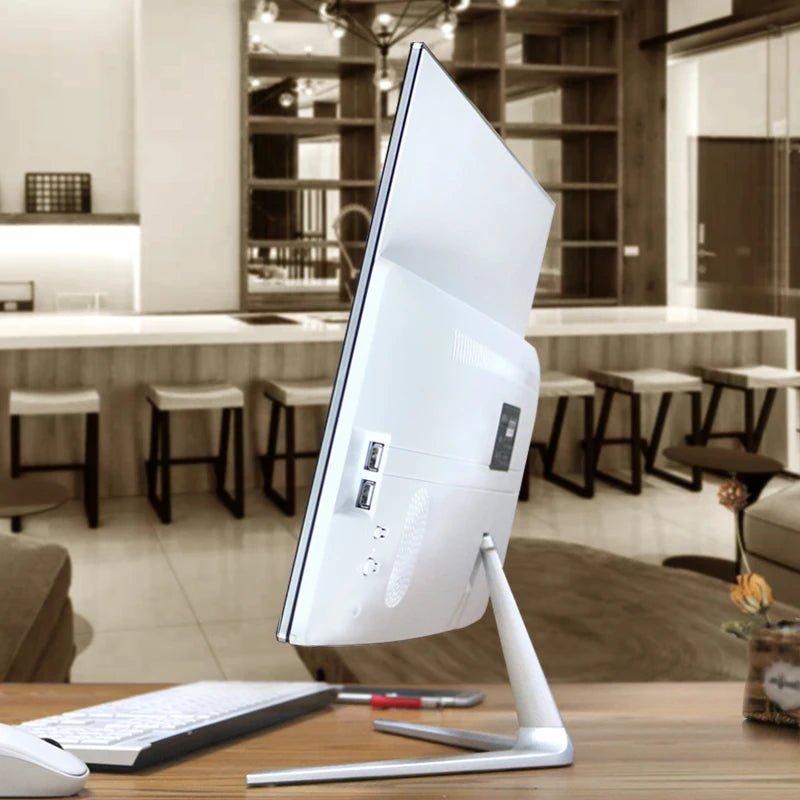24"27''Inch Curved 8gb16gb32gb Ram 512 Gb Ssd Core I7 I5 I3 Processor All in One Computer Desktop All in One Pc for Supermarket
