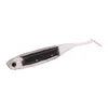 New 7.5cm/2.5g Rainbow Fish T-Tail Lure Simulation Hollow Belly Reflective Soft Bait Made of Silicone for Carp Fishing