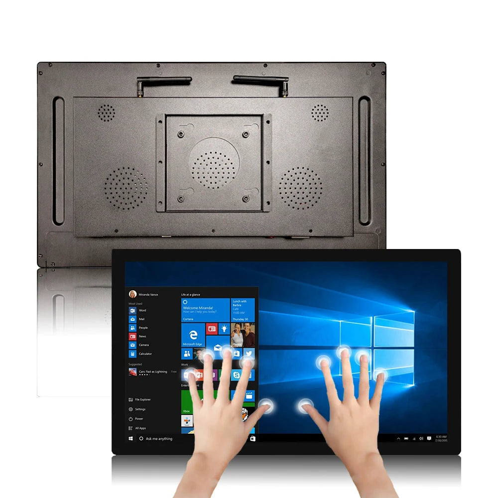 Computador All-in-One AIO Monobloco com Windows 10, Ecrã Táctil de 21,5 Polegadas, Processador Intel Core i3, i5, i7 e i9, Office e Windows 10.