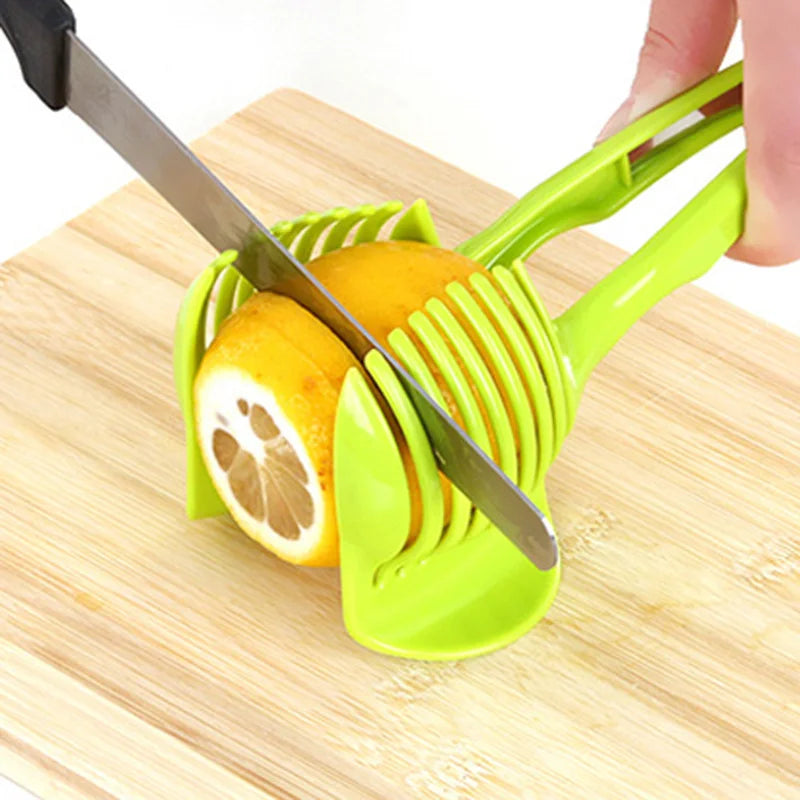 High Quality Wholesale Kitchen Tools Steel Vegetable Slicer Knife Lemon Tomato Potato Fruit Cutting Commercial Use Food Industry