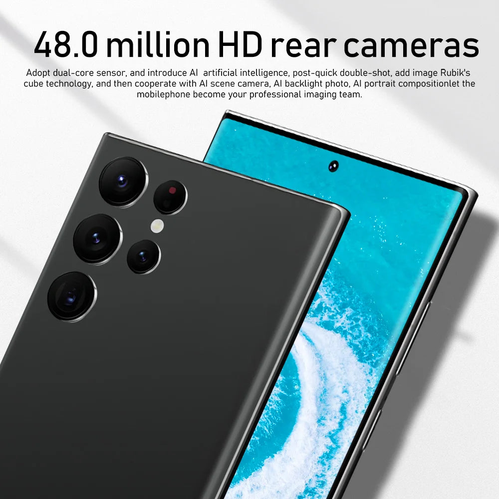 Galaxy S22 Ultra 16GB+1TB Smart Android Phone 6800mah 5G Dual SIM Dual Standby Unlocked Smartphone S22 ultra S22 ultra