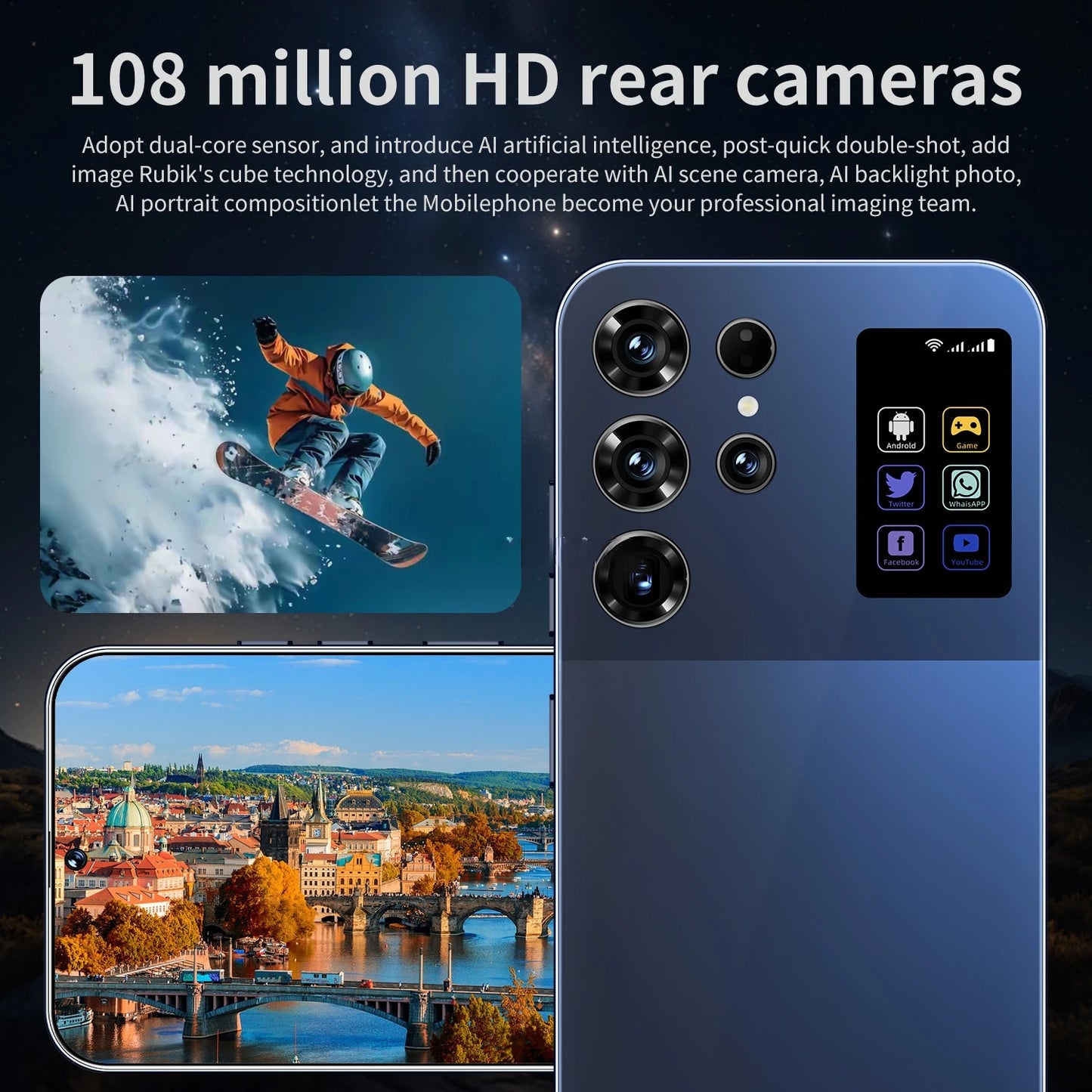 Real high quality 22+1tb s25 ultra smartphone best selling android 15phone cheap 7.3inch s25 ultra smart phone