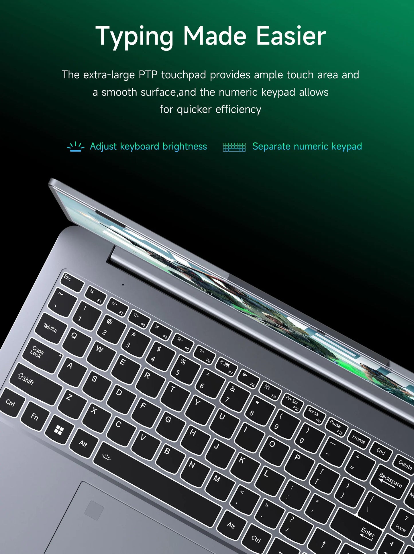 Laptop amd R7-6800H Computer 15.9 Inch 2.5K HD 32GB DDR5 512GB 1TB SSD Ordinateur Portable Gaming Laptop