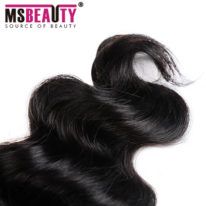 MS Beauty Hair Regular Wave, Loose Deep Wave, Big Curl, Natural Wavy Xuchang Factory Virgin Human Hair Extensions 10a 12a Bundle