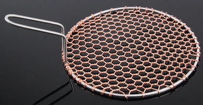 High Quality Round Shape Stainless Steel Indoor Restaurant Equipment Downward Exhaust Smoke Electric BBQ Grill