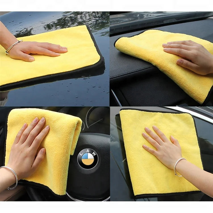 High Quality  Quick-dry Microfiber Cleaning Cloth Car Cleaning Washing Towels 40x60cm