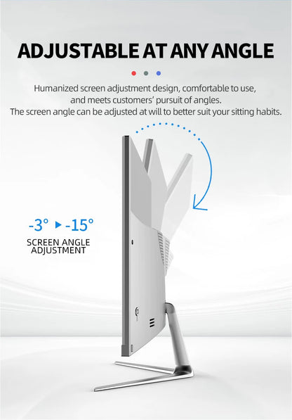 24"27''Inch Curved 8gb16gb32gb Ram 512 Gb Ssd Core I7 I5 I3 Processor All in One Computer Desktop All in One Pc for Supermarket