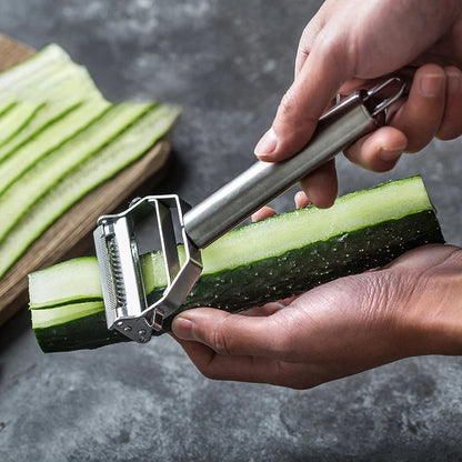Stainless Steel Peeler Zester Potato Carrot Cucumber Vegetable Julienne Slicer Cutter Fruit Paring Knife Kitchen Gadgets Tools