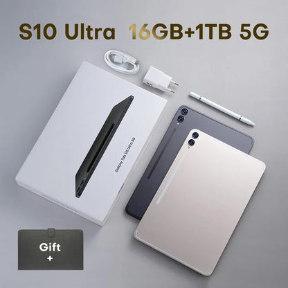 For Samsung for Galaxy Tab S10 Ultra 10.1inch Snapdragon 8 Gen 2 11200mAh 13MP Camera One UI S PEN Android WIFI Tablet
