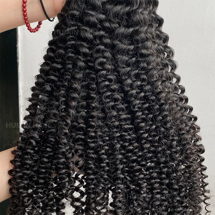 New Arrival Indian Brazilian Natural Black Wave Cheap Beautiful 100% Raw Virgin Kinky Curly Human Hair Bundles Bulk Extension