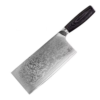 Chef's Special Damascus Steel VG10 Kitchen Knife Labor-Saving Meat Slicer Pakkawood Handle Special Sharp Slicing Knives