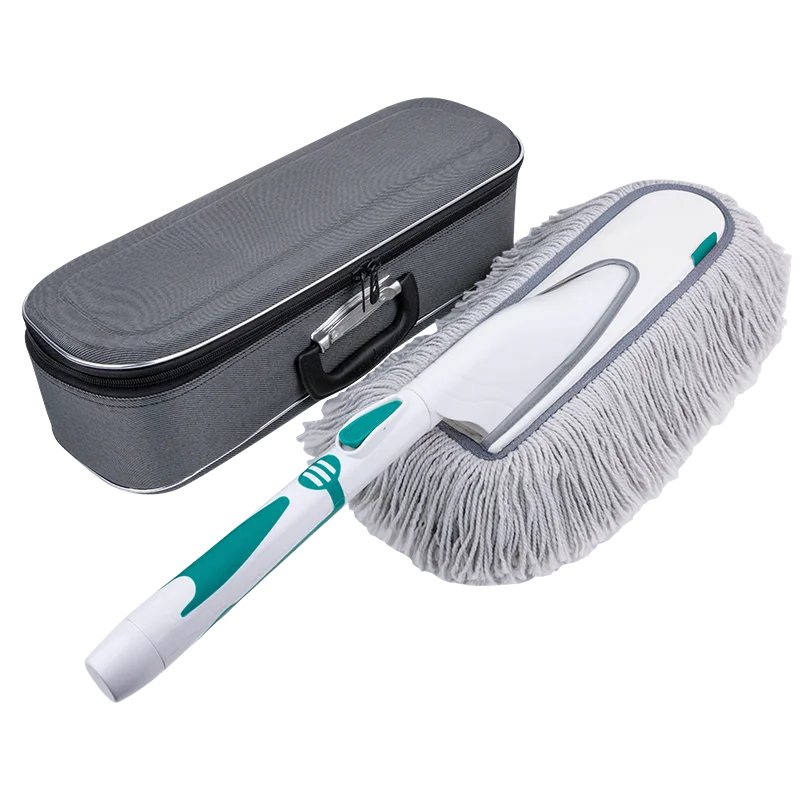 Premium Microfiber Extendable Car Duster Scratch-Free Cleaning Brush for Auto Detailing & Maintenance