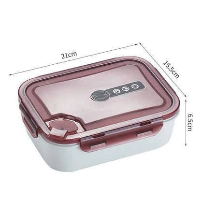 School Office Reusable Microwaveable Meal Prep Food Storage Container BPA-free PP 3 Compartment Plastic Bento Lunch Box for Kids