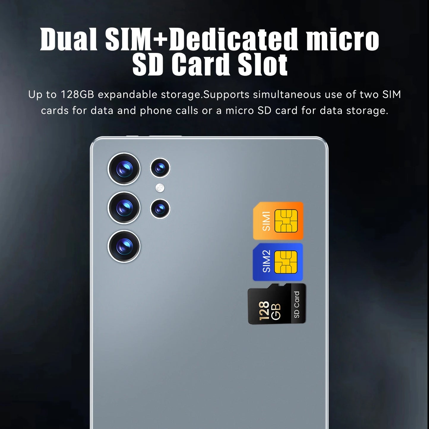 S23 Ultra 10-Inch Android Tablet for Kids Full Netcom 16+512GB Dual Card Learning Education Tablet 4G Call Factory Direct Sales