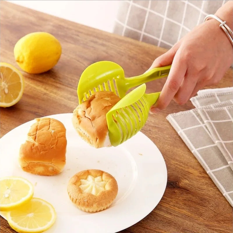 High Quality Wholesale Kitchen Tools Steel Vegetable Slicer Knife Lemon Tomato Potato Fruit Cutting Commercial Use Food Industry