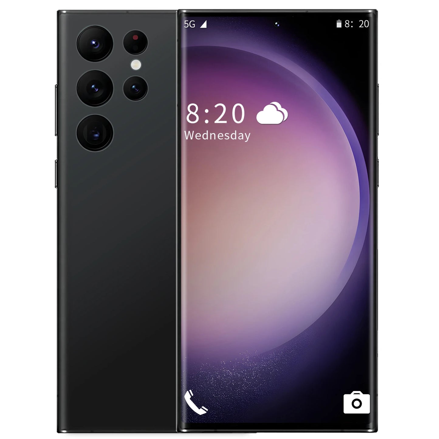 Hotselling Galaxy S24 Ultra Android Phone S-Pen 3+64GB Fast Charging 4G WIFI 6.8inch Screen Gaming Smartphone Mobile Phone LTE