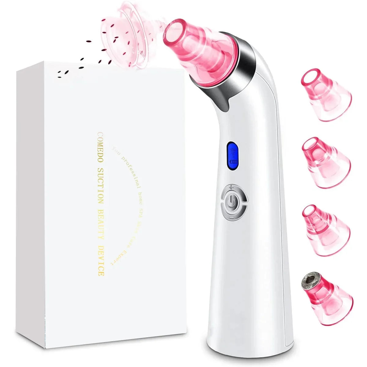 Trends Face Cleansing Beauti Products Facial Lift Rechargeable Electric Pimple Ance Pore Cleaner Vacuum Blackhead Remover