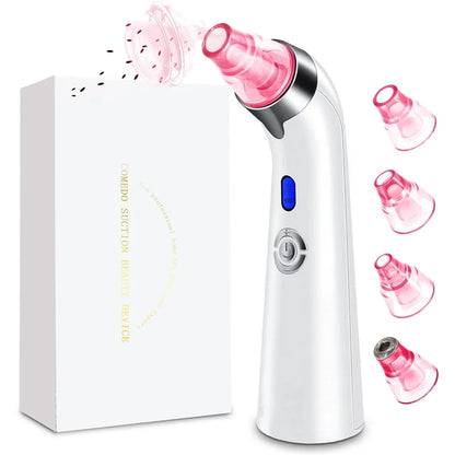 Trends Face Cleansing Beauti Products Facial Lift Rechargeable Electric Pimple Ance Pore Cleaner Vacuum Blackhead Remover