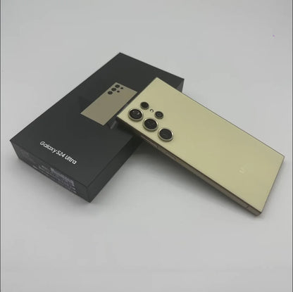 Hot Selling Unlocked 7.3-Inch for Gal Axy S24 Ultra 4G Smartphone 512G Android Phone with 108MP Rear Camera CDMA and LTE Cellula