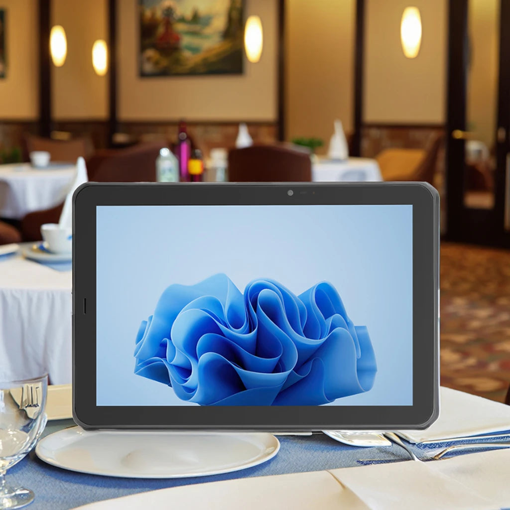 Terminal portátil industrial PDA 4+64G com processador octa-core, Android 14, ecrã de 10 polegadas, bateria de 10000Ah e conectividade 4G (TC100 Lite).