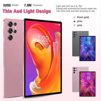 New Generation Tablet 12Inch Tab Ultra Android MTK 10 Core 5G & WIFI