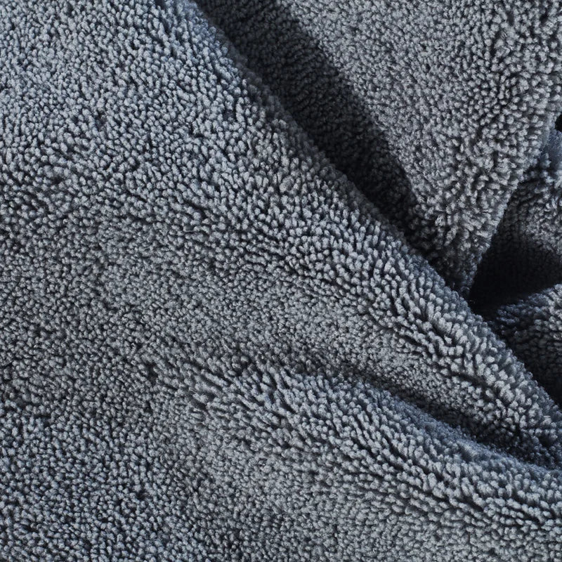 KLCB High-Low Coral Fleece Edgeless Car Wash Towel  Absorbent and Lint-Free Car Interior Cleaning