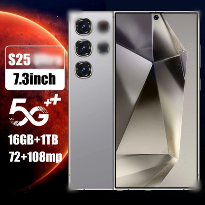 Hot Selling RTS S25 Original 16gb+1tb 72MP+108MP Face Unlock Full Display Android 14 Cell Phone Smart Mobile Phone 7.3inch