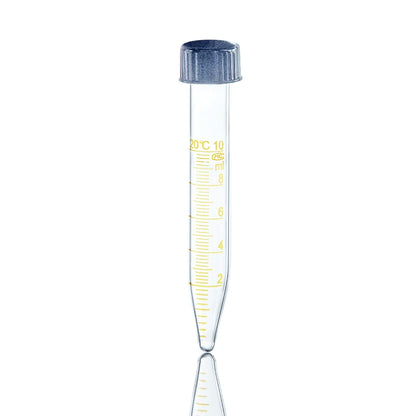 Laboratory 10 15 20 25ml Glass Graduated Round Flat Bottom Centrifugal test Tube With Thread Screw Cap Lid