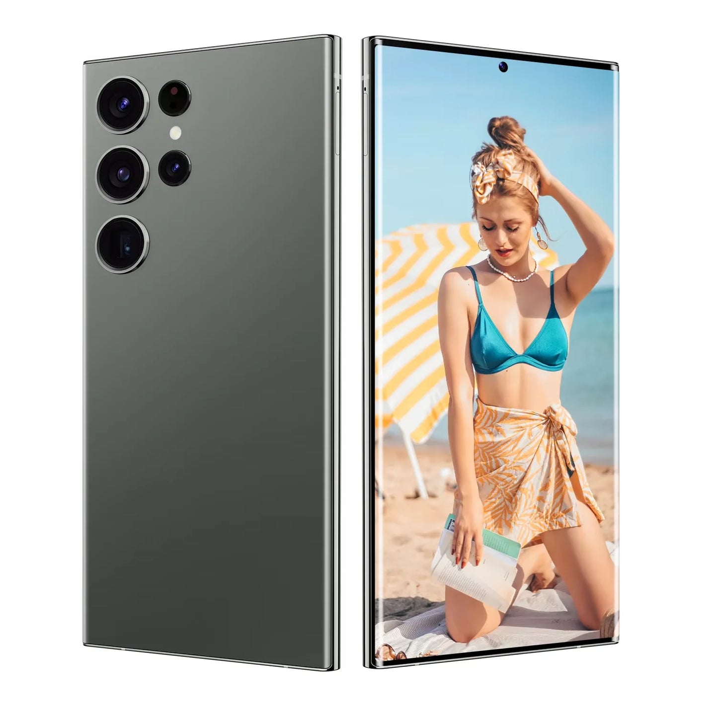 Fast Delivery Note 30 Ultra Smartphone 7.3 Inch AMOLED Screen Telephone Smartphone 5G Cellphone Large Screen HD Camera