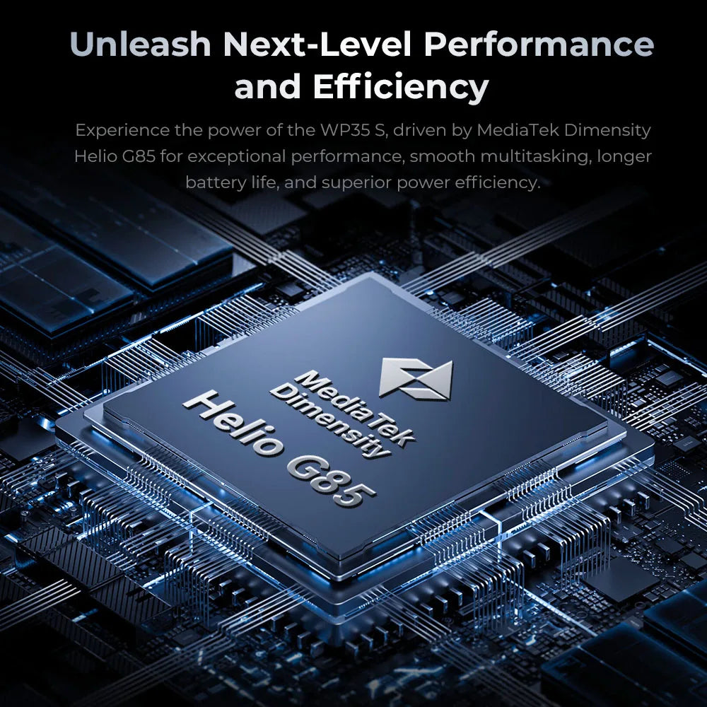 Hot Sale Oukitel Wp35S 4g Smartphone 11000mah 6.56 Inch Ips Display Helio G85 6gb+ 256gb Support Nfc 60Hz Octa Core Rugged Phone