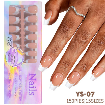 Nail Art Artificial 150 Pcs New Hot Selling Nail Art Products French Press on Nail Tips