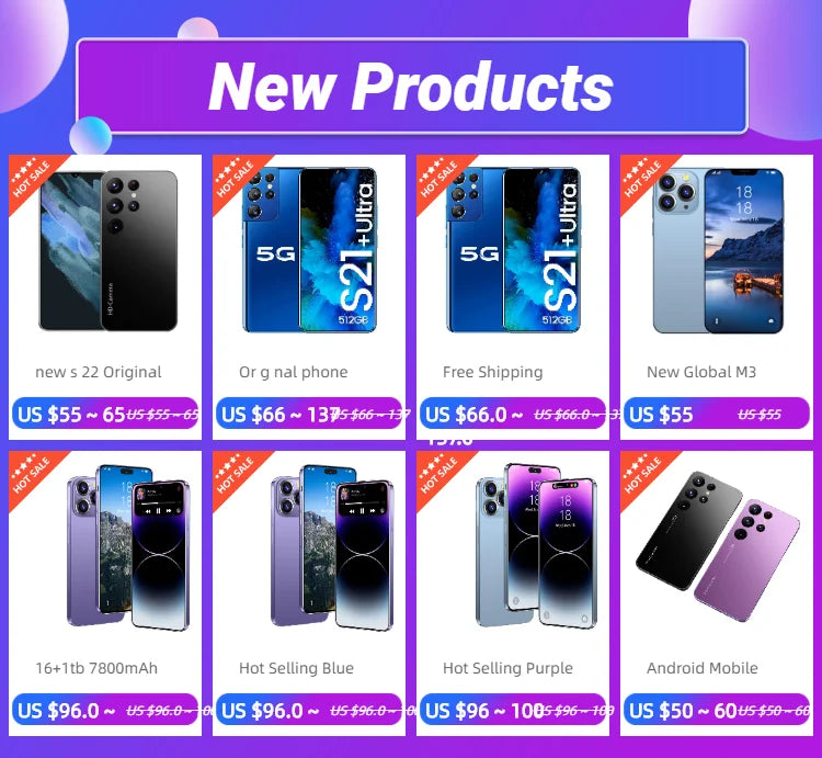 galaxy Smsung Celular S 22 Phone Goophone Symphonette 6000mah Android Smart Phone