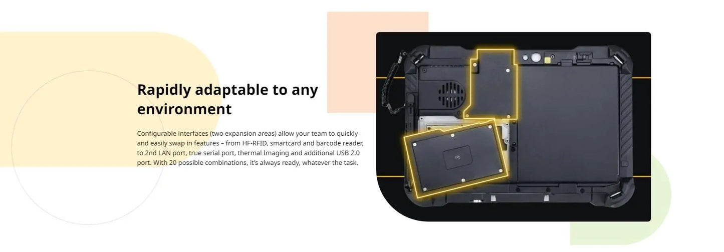 FZ-G2 10.1" Fully Rugged Window 11 Pro Tablet TOUGHBOOK G2 Quick Release SSD Intel Core I5-10310U Laptops