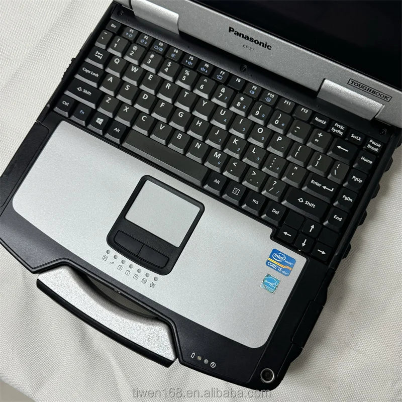Used Laptop CF-31 TOUGHBOOK Corei5-5300U 16G RAM SSD 1TB Win10  Three Proof Laptopwith RS232 Industrial Control 9-pin Pansonic