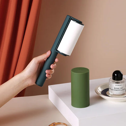 Eco-Friendly Manual Hair Remover Roller Extra Sticky Adhesive Paper Cleaning Lint Rollers for Household Pets Tear-Off Style