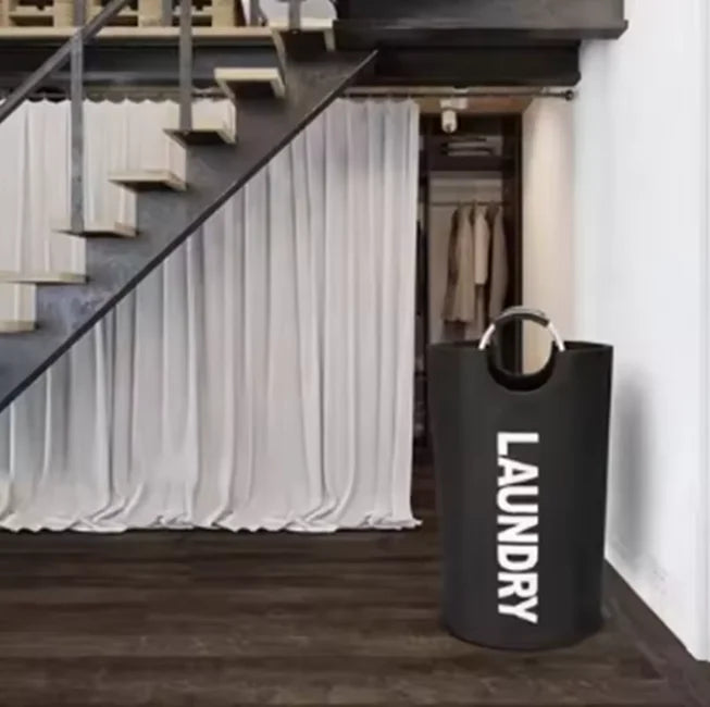 Laundry Room Bathroom Waterproof Storage Dirty Clothes Baskets Toy Boxes Large Capacity Foldable Laundry Basket With Handle