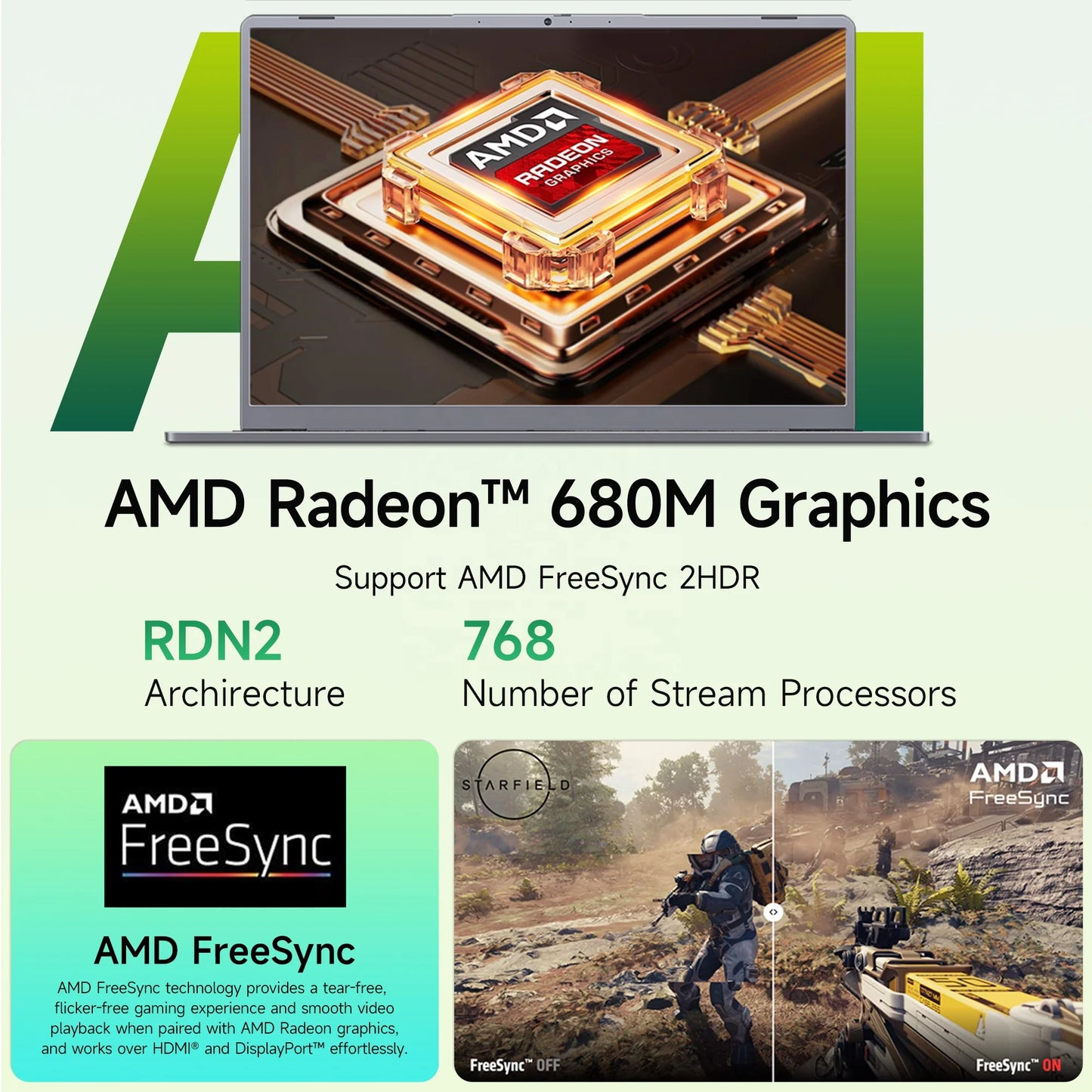 Laptop amd R7-6800H Computer 15.9 Inch 2.5K HD 32GB DDR5 512GB 1TB SSD Ordinateur Portable Gaming Laptop
