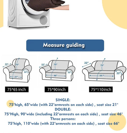 Multi-Purpose Simple American Style Living Room Couch Cover Slipcover Sofa Set Cover Sofa Cover Protector