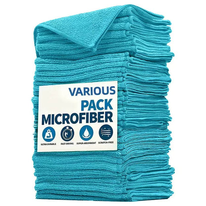 Microfiber Car Cleaning Cloths Quick-Dry Soft Absorbent Towels Lint Free for Cars House Kitchen Window Cleaning