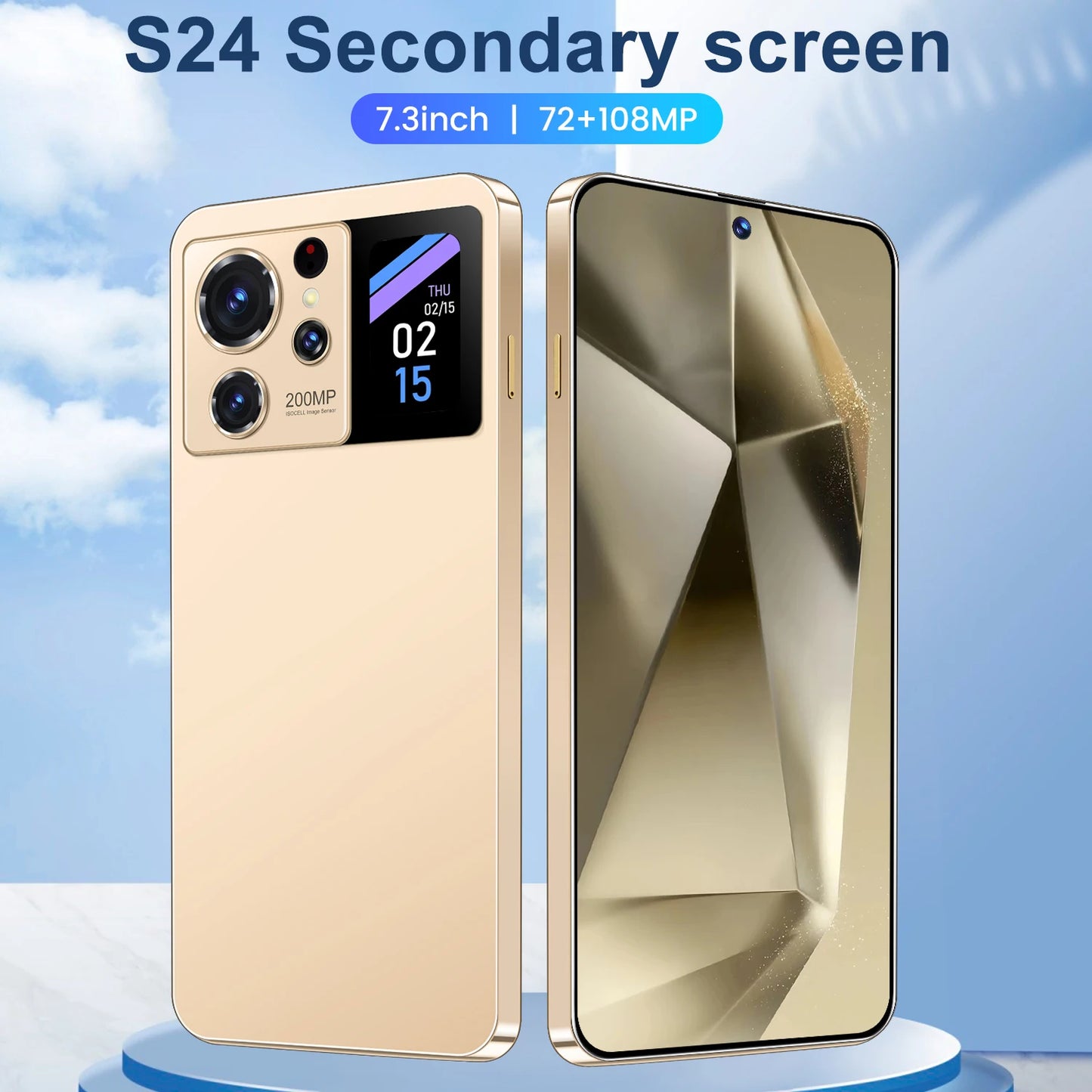 2024 New Tecno Camon 20 Pro 5G S24 Smartphone 6.7 Inch HD Android 13.0 Screen 108MP Rear 16GB+1TB Memory 3/4G Connectivity