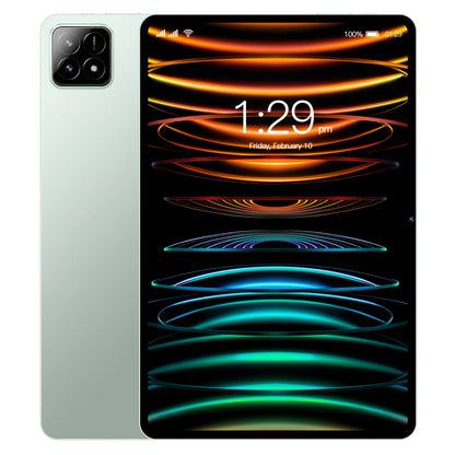 Tablet de 10,1 polegadas com Android 14, alta configuração, grande memória (22 GB + 2 TB), compatível com cartão SIM e GPS. Ideal para trabalho, jogos e brincadeiras. Possui conectividade 5G. Perfeito para PC.