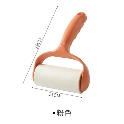Manual Plastic Lint Roller for Hair & Dust Removal Sticky Brush for Sofa Bed & Clothes Cleaning Pet Hair Remover Brush