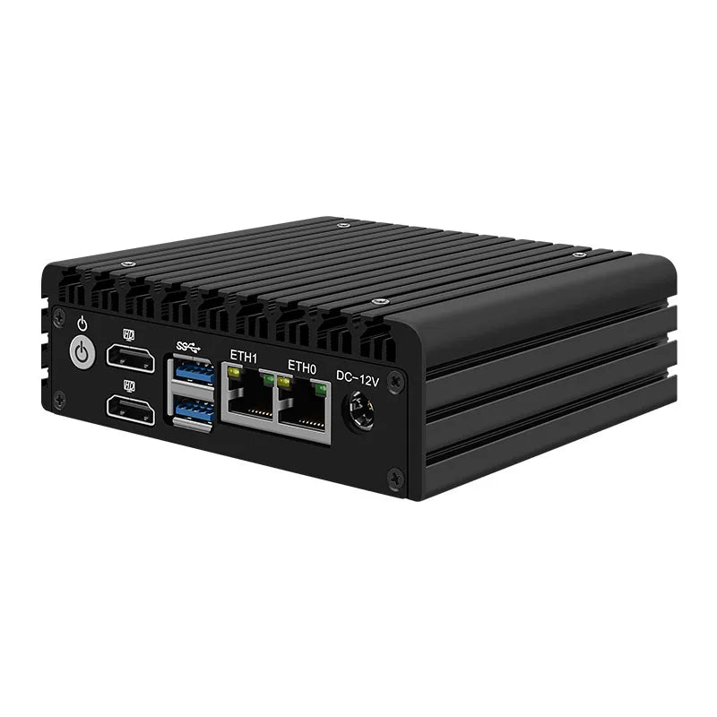Zynshield Dual 2.5G LAN GPIO WiFi6 Firewall Desktop with Intel Celeron N5100/N5105/N6005 for Industrial Use US Plug